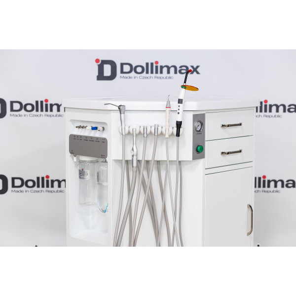 Портативна стоматологічна установка "Dollimax" Dent-Unit 2100 з компресором