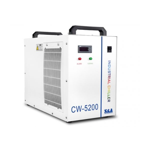 Охолоджувач лазерної трубки CO2 Промисловий Чиллер S&A CW-5200 industrial сhiller