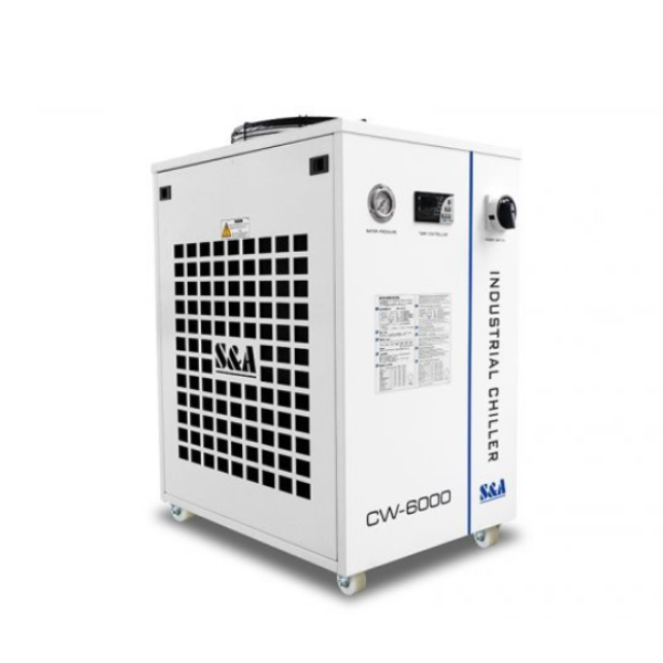 Охолоджувач лазерної трубки CO2 Промисловий Чилер S&A CW-6000 industrial сhiller