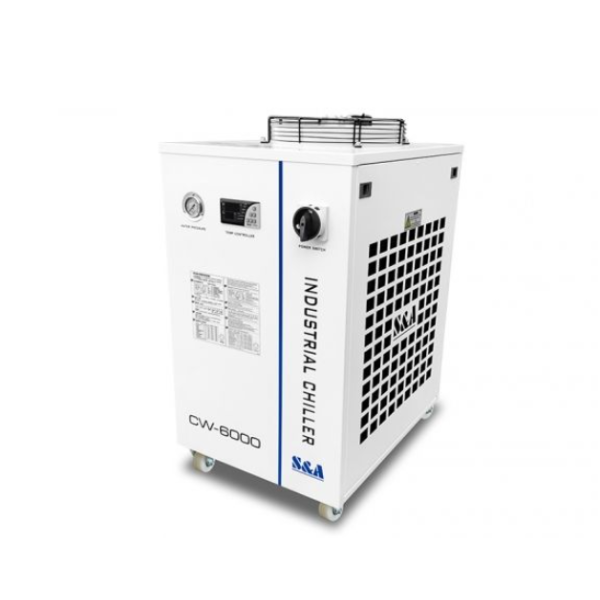 Охолоджувач лазерної трубки CO2 Промисловий Чилер S&A CW-6000 industrial сhiller