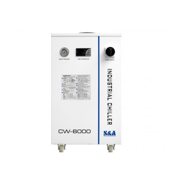 Охолоджувач лазерної трубки CO2 Промисловий Чилер S&A CW-6000 industrial сhiller